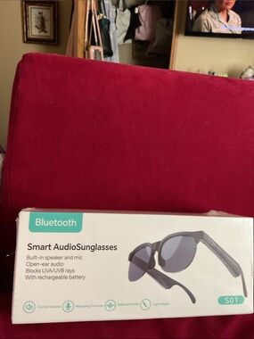 Smart Audio Sunglasses with Bluetooth - Black